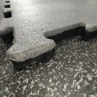 کفپوش گرانولی باشگاه بدنسازی/گرانول پازلی قالبی