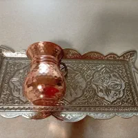 رولت خوری و لیوان مسی نو