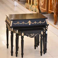 ۳ تیکه عسلی برنزکوب آب طلا درجه یک