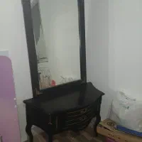 اینه و کنسول کشو دار چوب روس