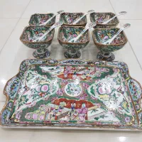 کلکسیون چینی مرغی اصل مارک بهشتی براق پُر نقش