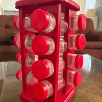 جا ادویه ای ترک شیشه نشکن نو مناسب جهیزیه