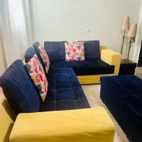 مبل ال کاملا سالم و‌تمیز