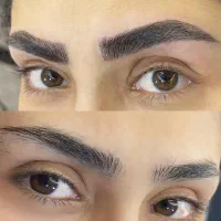 تخفیفات میکرو بن مژه و شیدینگ نمونه کار واقعی