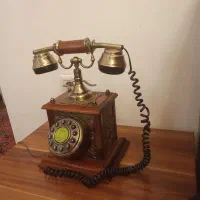 تلفن دکوری چوبی سالم