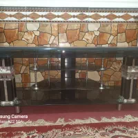 میز شیشه تلویزیونی