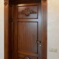 رنگ کارحرفه ای درب،اتاقی ضدسرقت لابی ،چهارچوب چوبی