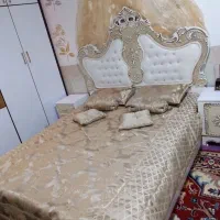 تخت خواب دونفره همراه تشک