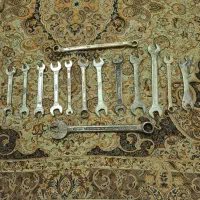 ست ۱۵ عددی آچار جنس کروم/وانادیوم