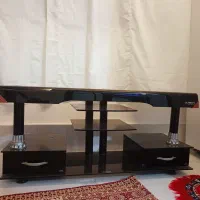 میز تلویزیون شیشه ای دیپلمات