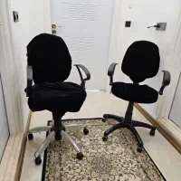 دو عدد صندلی کامپیوتر