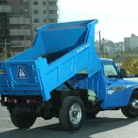 حمل مصالح ساختمانی با نیسان کمپرسی شن و ماسه وآجر