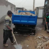 حمل نخاله  وحمل کل مصالح ساختمانی