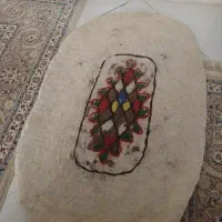 نمد بیضی|گلیم، جاجیم، گبه|قم, خاکفرج|دیوار