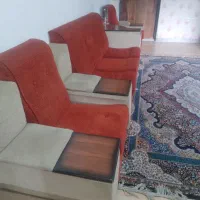مبل هفت نفره با میز عسلی