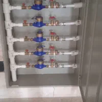 نصب پمپ ومنبع ذخیره آب