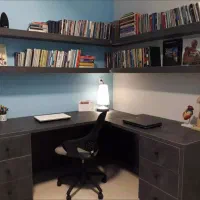 میز مطالعه با شلف
