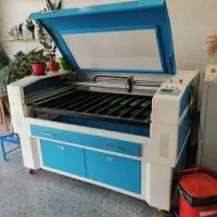 دستگاه لیزر برش و حکاکی سوآن سالم و آماده کار