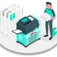 خدمات کامپیوتری (کپی، پرینت و ثبت نام اینترنتی)