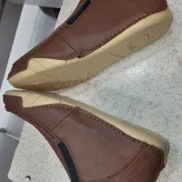 فروش کفش چرم بغل ریپ داروراحت سایز۴۴