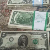 دو دلاری سریال دار 50عدد