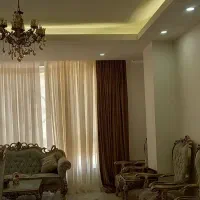 دوتا دکور پرده مخمل