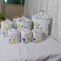 سرویس پاسماوری چینی آنتیک و سرویس گل سرخ