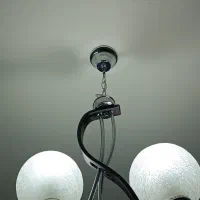 لوستر دو شاخه