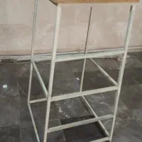 نردبان چهار پایه فلزی ۱۲۰ سانت