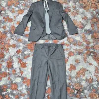 کت شلوار بچگانه رنگ طوسی