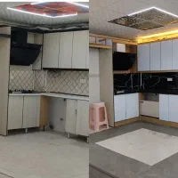 نصب برچسب کابینت