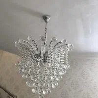لوستر آویز کریستال 24 شاخه