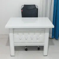 میز تحریر چوب و چرم