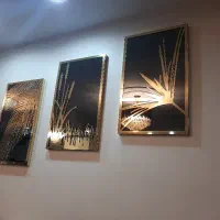 تابلو آینه کاری رز گلد