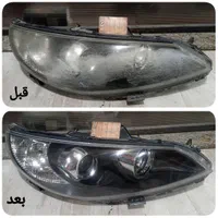 شفاف سازی و تعمیر انواع چراغ جلو و عقب خودرو تخصصی