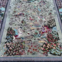 (بینظیر‌فروش‌فرش‌کاشان‌ابربشم‌مرینوس‌خریدار‌تهران)