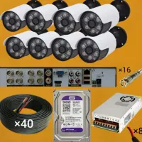 پک دوربین مداربسته 4 کانال برای امنیت کامل