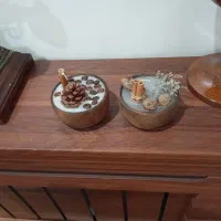 یک جفت شمع تزیینی
