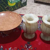 گلدان  ومیوه خوری سنگی