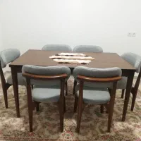 میز ناهارخوری 6 نفره مینیمال