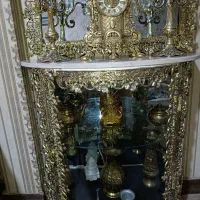 آینه شمعدان آبکاری شده