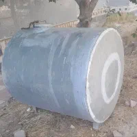 یکدستگاه تانکر آب با ورق گالوانیزه ۴یا۵ میل