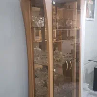 بوفه و ویترین چوبی