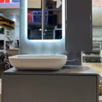 ارزان/ روشویی کابینتی مدل طرح چوب پتینه با رنگبند|لوازم سرویس بهداشتی|تهران, تهرانسر شرقی|دیوار