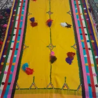 جاجیم دست بافت ۱۵متری با بانخ کاموا