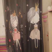 فرش و روتختی و پرده دخترانه