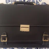 کیف چرم گاوی طبیعی مردانه 31×41