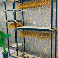 دکور لباس/قفسه رگال جا لباسی/استند/طبقه چوب ویترین|فروشگاه و مغازه|شیراز, دباغ خانه|دیوار
