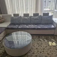 مبلمان هفت نفره مدل ال