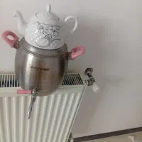 کتری سماوری همراه قوری